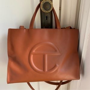 Telfar Medium Tan Shopping Bag
